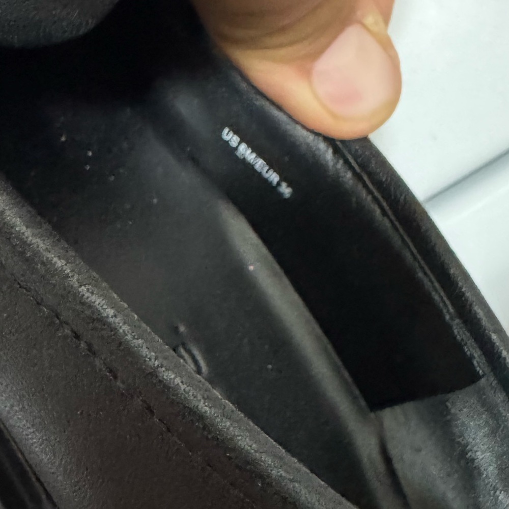 NWOT VINCE Apron Toe Leather Loafer - Picture 4 of 6